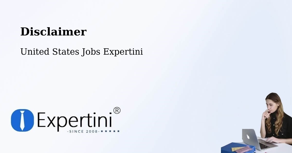 Disclaimer – Prichard - United States Jobs Expertini