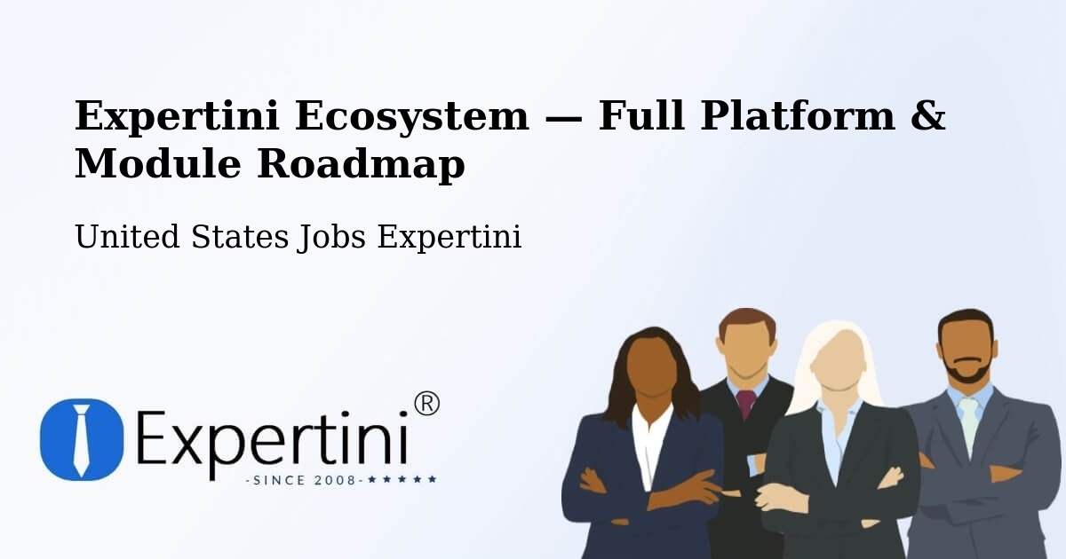Expertini Ecosystem — Full Platform & Module Roadmap – Prichard