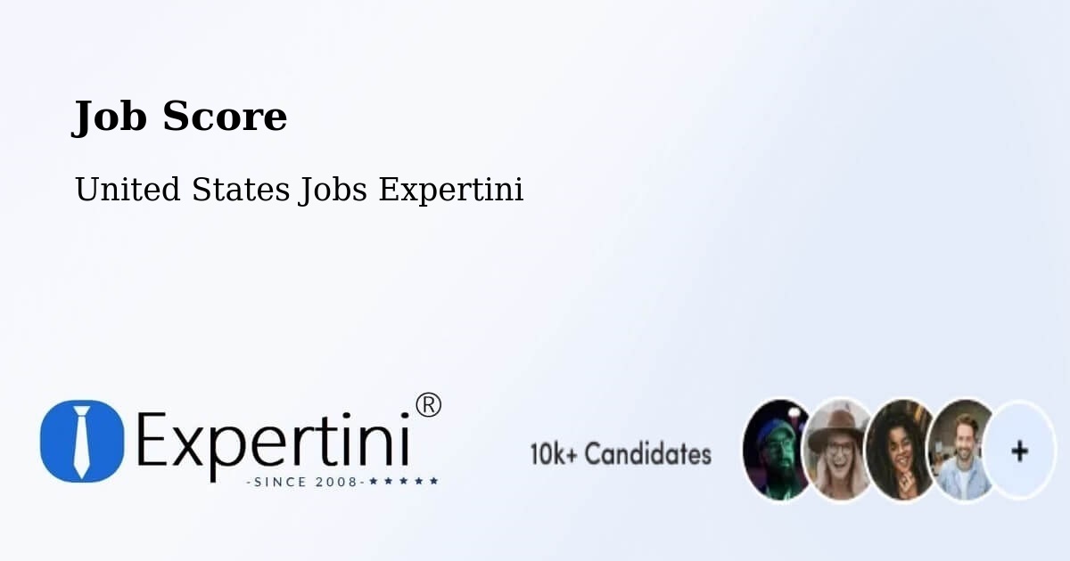 Job Score & Job Description Score Tool – Prichard - United States Jobs Expertini